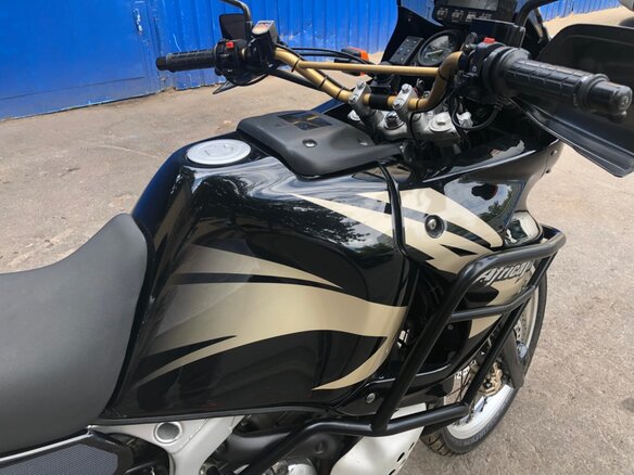 2002 Honda XRV 750 Africa Twin, чёрный - вид 25