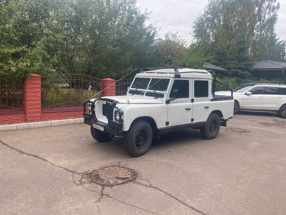 1977 Land Rover Series III, белый, 3100000 рублей - вид 7