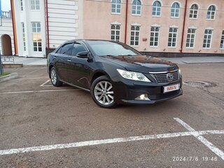 2013 Toyota Camry VII (XV50), чёрный, 2100000 рублей, вид 4