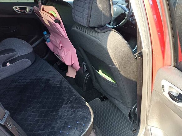 2007 Peugeot 307 I Рестайлинг, красный, 380000 рублей - вид 10