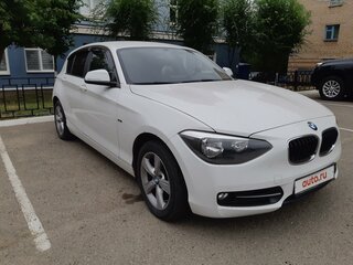 2013 BMW 1 серии 118i II (F20/F21), белый, 1250000 рублей, вид 2