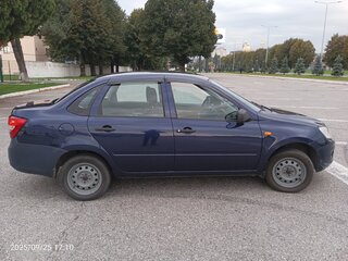 2014 Lada (ВАЗ) Granta I, синий, 395000 рублей, вид 4