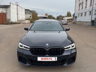 2021 BMW 5 серии 520i VII (G30/G31/G38) Рестайлинг, чёрный, 4450000 рублей, вид 2