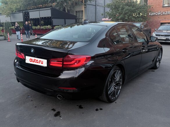 2019 BMW 5 серии 520d VII (G30/G31/G38), чёрный, 2790000 рублей - вид 5