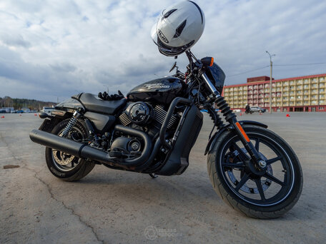2017 Harley-Davidson Street 750, чёрный, 645000 рублей, вид 1