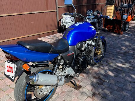 2007 Honda CB 400 Super Four, синий, 395000 рублей, вид 1