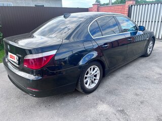 2007 BMW 5 серии 525i V (E60/E61), чёрный, 1050000 рублей, вид 2