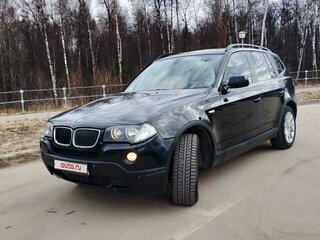 2008 BMW X3 20d I (E83) Рестайлинг, чёрный, 900000 рублей, вид 1