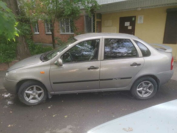 2005 Lada (ВАЗ) Kalina I, бежевый, 250000 рублей - вид 4