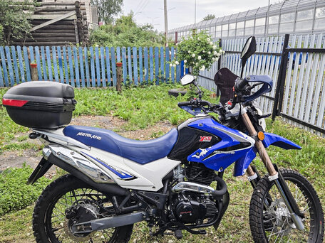 2015 Motoland Enduro 250, синий, 85000 рублей, вид 4