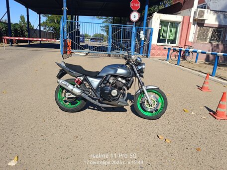 1995 Honda CB 400 Super Four, серый, 270000 рублей, вид 3