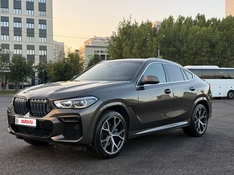 2022 BMW X6 40i III (G06), серый, 8200000 рублей, вид 1