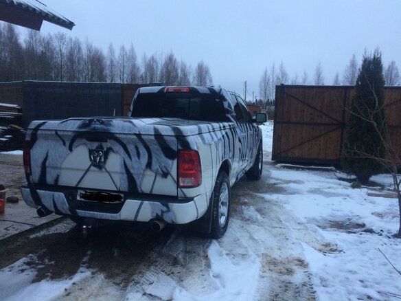2011 Dodge RAM IV (DS/DJ), белый - вид 5