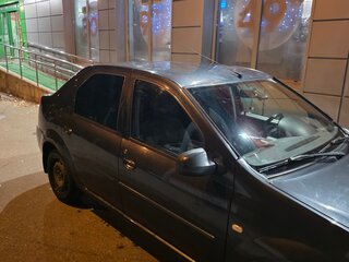 2008 Renault Logan I, серый, 340000 рублей, вид 2