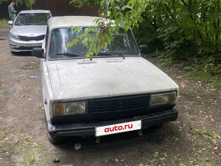 1996 Lada (ВАЗ) 2104 4-speed, белый, 75000 рублей, вид 4
