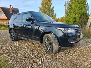 2013 Land Rover Range Rover IV, синий, 3700000 рублей, вид 4