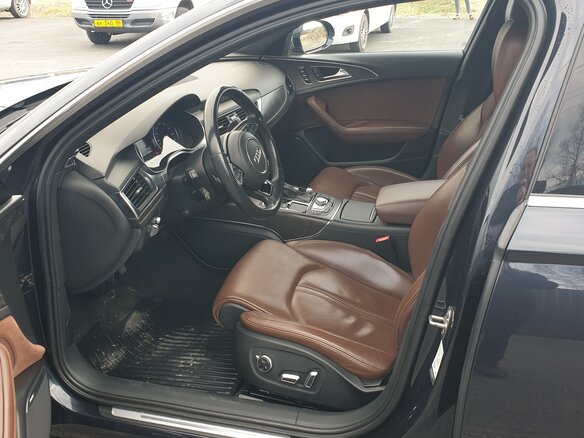 2016 Audi A6 IV (C7) Рестайлинг, чёрный, 2500000 рублей - вид 4