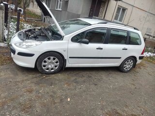 2006 Peugeot 307 I Рестайлинг, белый, 499000 рублей, вид 5