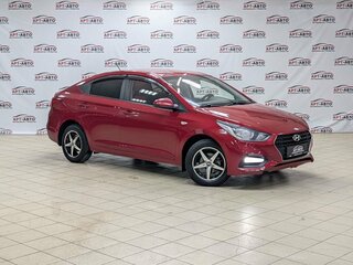 2017 Hyundai Solaris II, красный, 979000 рублей, вид 3