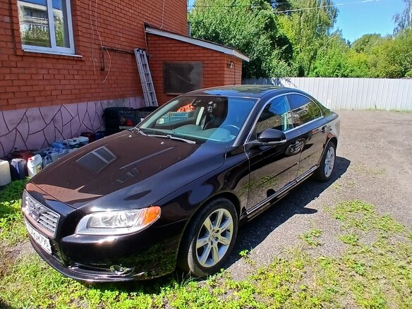 2012 Volvo S80 II Рестайлинг, чёрный, 1450000 рублей