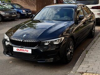 2020 BMW 3 серии 318i VII (G2x), чёрный, 3100000 рублей, вид 3