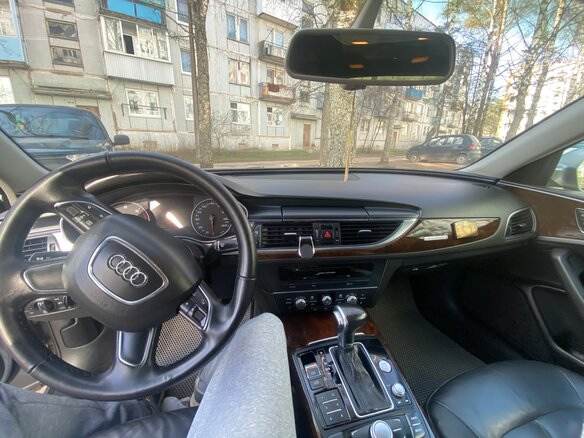 2012 Audi A6 IV (C7), серебристый, 1150000 рублей - вид 5