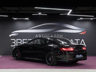 2016 Mercedes-Benz S-Класс AMG 63 AMG III (W222, C217), чёрный, 5990000 рублей, вид 3