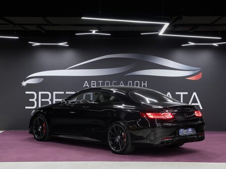2016 Mercedes-Benz S-Класс AMG 63 AMG III (W222, C217), чёрный, 5990000 рублей, вид 3
