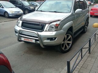 2008 Toyota Land Cruiser Prado 5-speed 120 Series Рестайлинг, серебристый, 2290000 рублей, вид 1