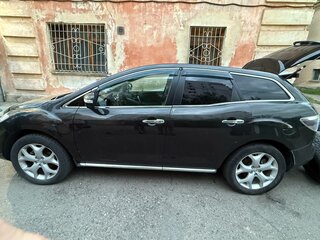 2011 Mazda CX-7 I Рестайлинг, чёрный, 850000 рублей, вид 4