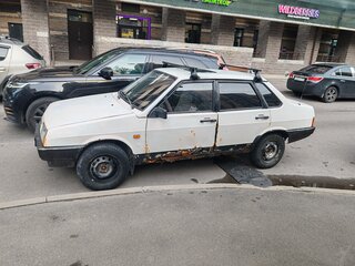 1997 Lada (ВАЗ) 21099, белый, 85000 рублей, вид 4