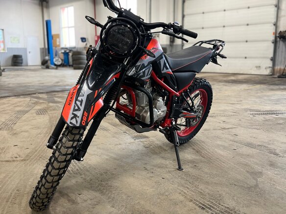 2024 Ataki Tracker 250, красный, 130000 рублей - вид 9
