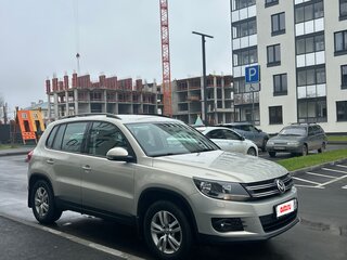 2014 Volkswagen Tiguan I Рестайлинг, серый, 1200000 рублей, вид 3