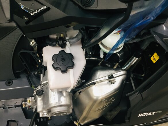 2014 BRP Lynx Yeti Pro Army, серый - вид 13