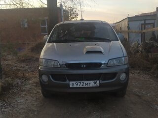 2002 Hyundai Starex I Рестайлинг, серебристый, 460000 рублей, вид 2
