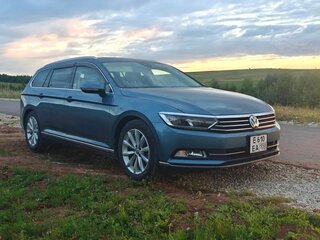 2016 Volkswagen Passat B8, синий, 1800000 рублей, вид 4