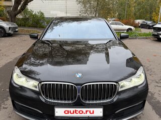 2017 BMW 7 серии Long 750Li xDrive VI (G11/G12), чёрный, 3350000 рублей, вид 2