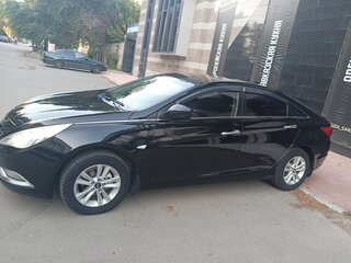 2011 Hyundai Sonata VI (YF), чёрный, 1260000 рублей, вид 2