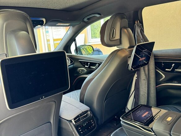 2023 Mercedes-Benz EQS SUV 580, чёрный, 13000000 рублей - вид 6