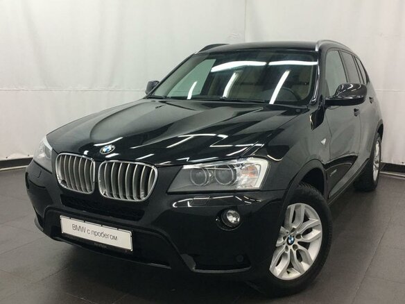 2013 BMW X3 28i xDrive II (F25), чёрный