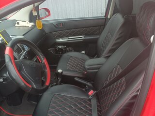 2005 Hyundai Getz I, красный, 500000 рублей, вид 4