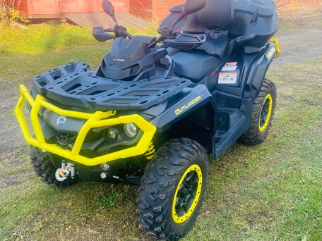 2019 BRP Can-Am Outlander Max XT-P 1000T, чёрный, 1750000 рублей, вид 1