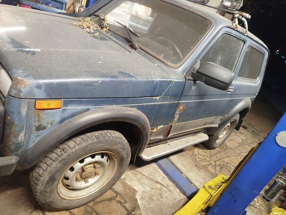 1998 Lada (ВАЗ) 2121 (4x4) I Рестайлинг, зелёный, 105000 рублей - вид 1