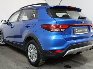 2018 Kia Rio X-Line IV, синий, 1319000 рублей, вид 4