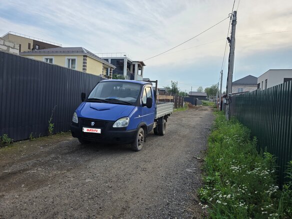 2004 ГАЗ ГАЗель (3302), голубой, 480000 рублей - вид 3