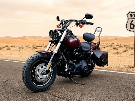 2016 Harley-Davidson Fat Bob, коричневый, 1200000 рублей, вид 1