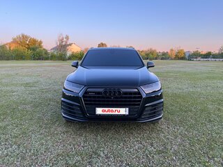 2018 Audi Q7 II (4M), чёрный, 6850000 рублей, вид 3