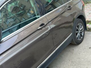 2017 Volkswagen Tiguan II, коричневый, 1999000 рублей, вид 4