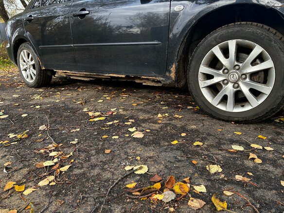 2006 Mazda 6 I (GG) Рестайлинг, чёрный, 230000 рублей - вид 14