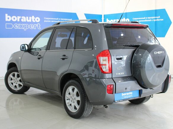 2015 Chery Tiggo (T11) I Рестайлинг (FL), серый - вид 3